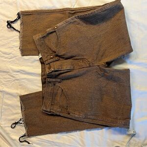 Wrangler Brown Ankle & Cropped Jeans